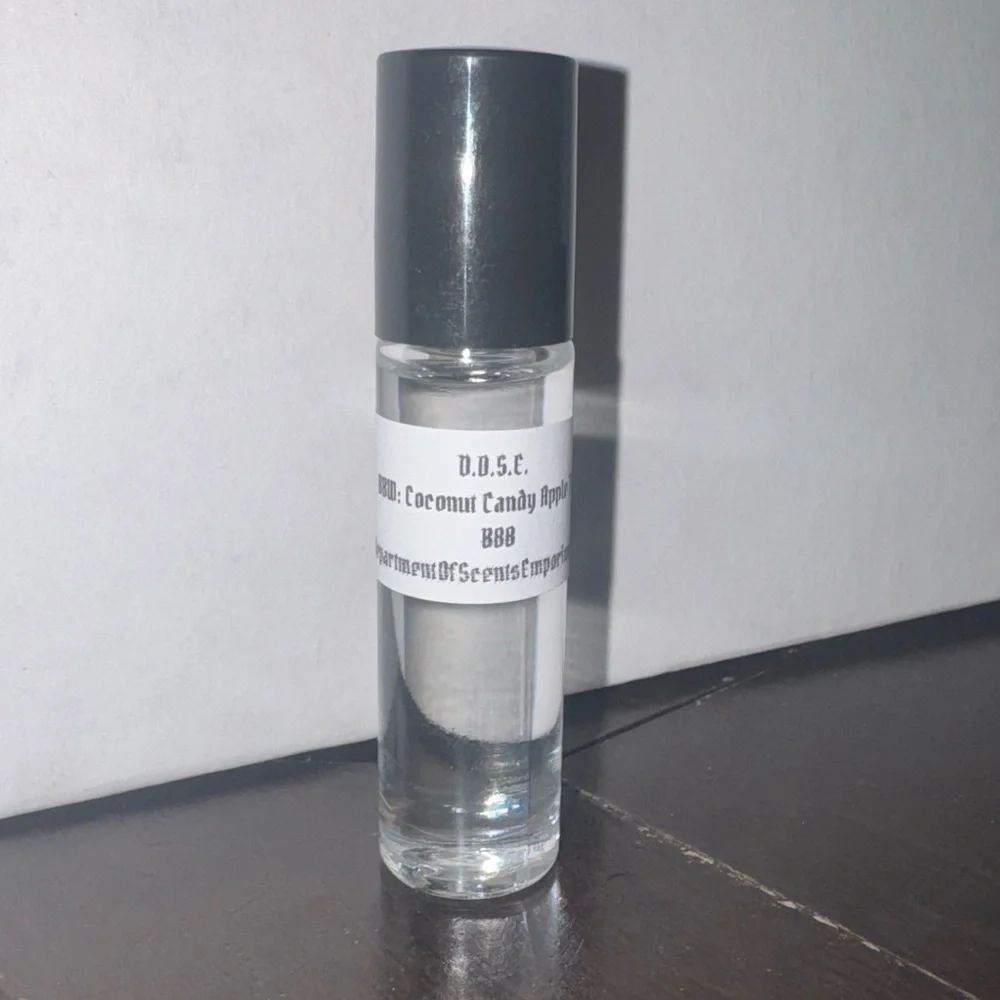 BBW Coconut Candy Apple Type 1/3 OZ Glass Roll-On Bottle
